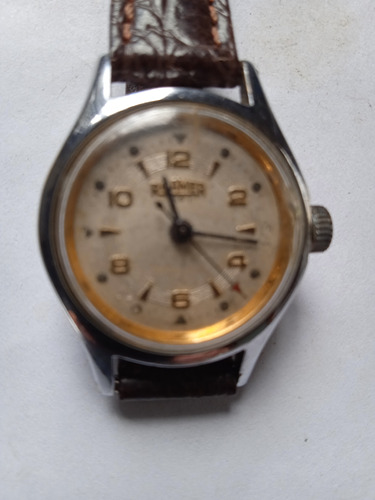 Antiguo Reloj De Dama Roamer Funciona Impecable