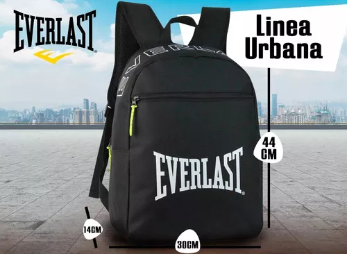 Mochila Hombre Mujer Urbana Escolar Everlast Deportiva