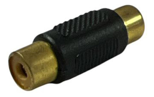 5 Conectores Barril Rca Hembra Para Unir Cables Audio Video