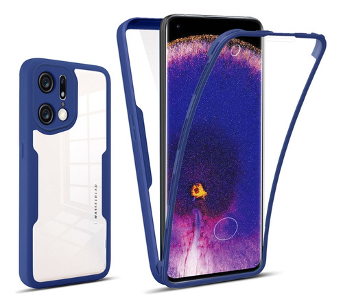 Funda De Teléfono Con Cobertura Total Para Oppo Find X5 Pro