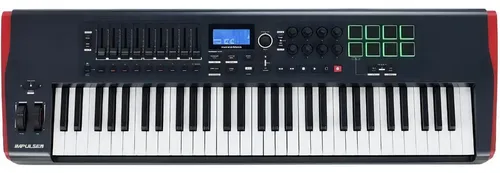 Teclado Controlador Novation Impulse 61 Teclas Midi Usb