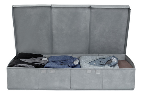 Almacenamiento Modulo Bajo Cama / Blancos Juguetes Ropa 012 Color Gris