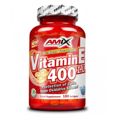 Vitamina E 400 100 Cápsulas . Amix 