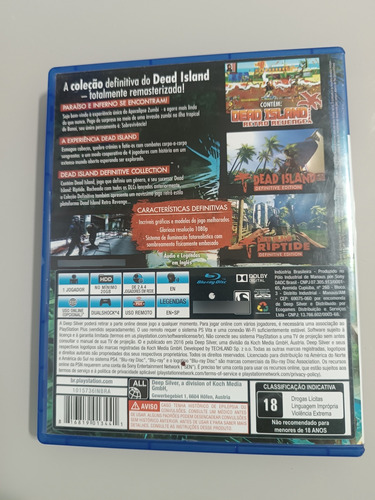 Dead Island Ps4 Fisico (Usado)