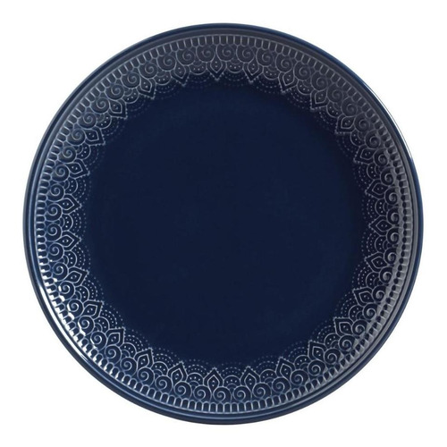 Conjunto C/ 6 Pratos Raso Agra Deep Blue Ø 27,5cm