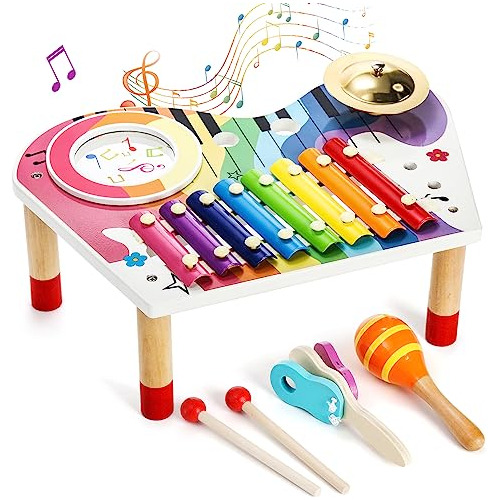 Set De Batería Niños, Kit De Instrumento Musical De M...