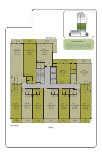 Imagen 21 de 29 de Venta De Monoambiente Con Balcón Al Frente - Apto Vivienda, Profesional Y Comercial - Belgrano