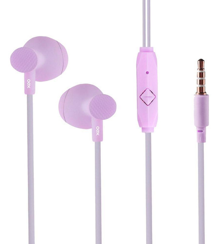 Fone De Ouvido Sweet Oex Fn301 Com Microfone Lilás