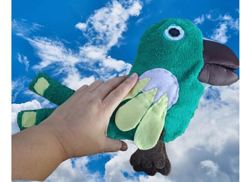 Muñeco No Peluche Simil Loro Tete Canticuentos