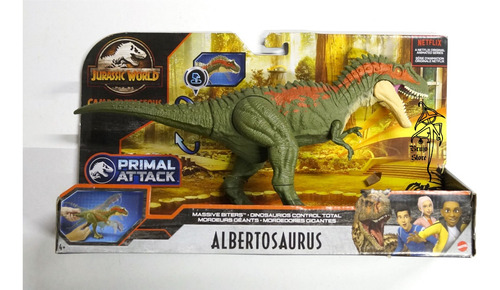 Jurassic World Albertosaurus Control Total 18cm Brujostore (Usado)