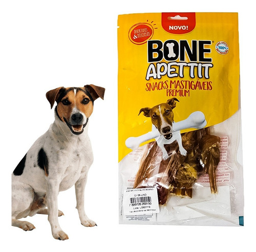 Bone Apettit Palito Bovino Bexiga C/5un -petisco P/ Cachorro