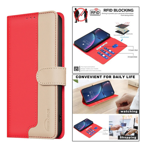 Funda De Lujo Para Samsung Galaxy S25 Edge A56 A36 A16 A55 S24 S25 S24 Ultra Splice Wallet, Suave Piel Sintética Con Tapa