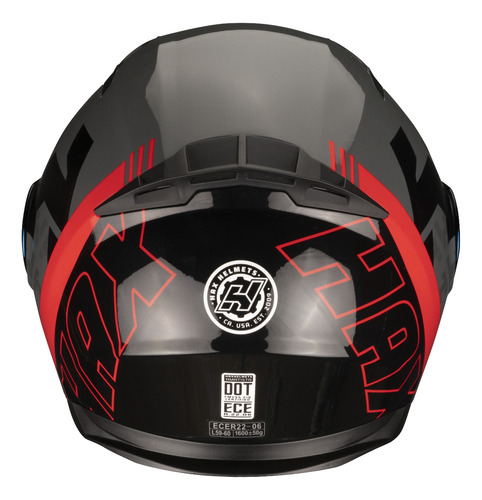 Hax Helmets. Casco Moto Abatible Dot + Ece 06. Amatista Wind
