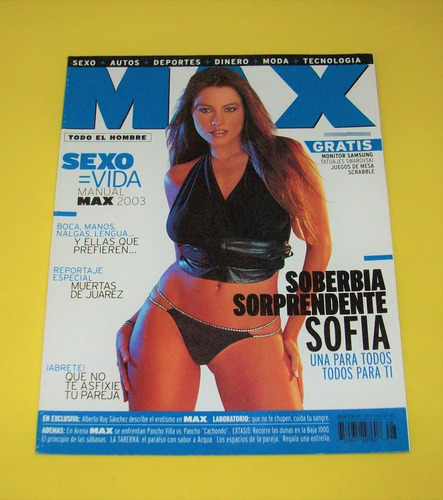 Sofia Vergara Revista Max 2003 Shania Twain