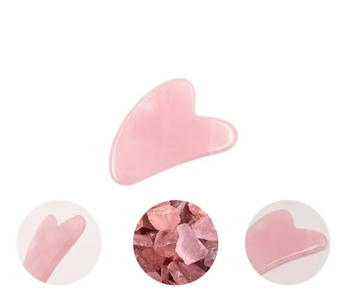 comprar Gua Sha Cuarzo Rosa 8 Ml - Cuidado Facial 30+