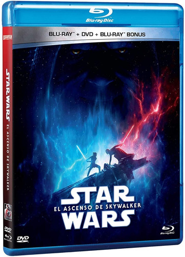 Star Wars El Ascenso De Skywalker Blu Ray + Dvd + Bonus Disc