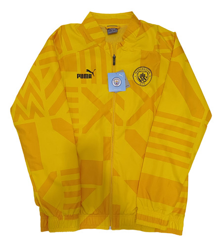 Campera Manchester City Amarilla - Puma