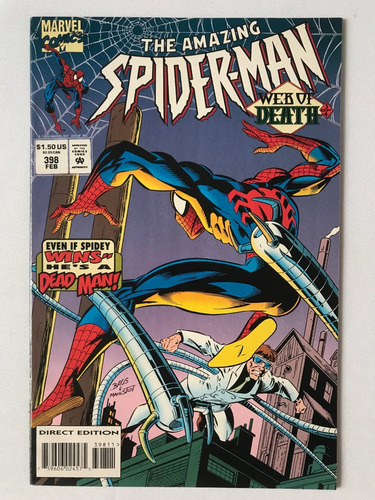 Amazing Spiderman #398 Marvel Comics 1995 Clone Saga