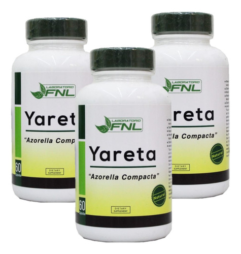 Yareta / Llareta Ayuda Control Diabetes Pack X3 Sabor Sin Sabor
