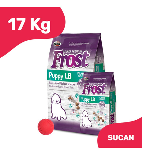 Frost Cachorro Raza Grande 17kg + Promo -ver Foto- + Envío!!