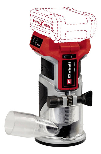 Fresadora Router De Mano Inalambrico Einhell Tp-et 18 Li Bl