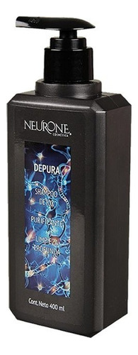 Shampoo Neurone Depura Limpieza Profunda Carbon Activado 400