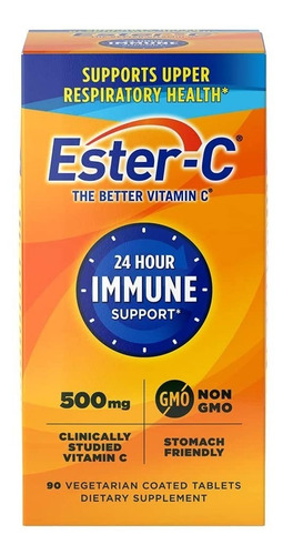 Vitamina C Ester-c 500mg 90 Tablets - Importado E U A