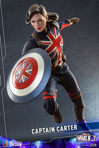Figura Hot Toys Captain Carter Escala 1/6 Marvel What If...?