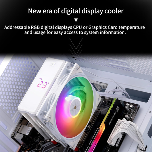 Termalright Assassin X 120r Digital Argb White Cpu Air Enrol