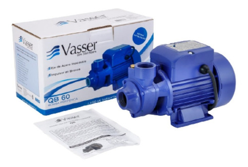 Imagen 2 de 8 de Bomba De Agua Periférica Vasser Qb60 0.5hp Monofasica 50hz