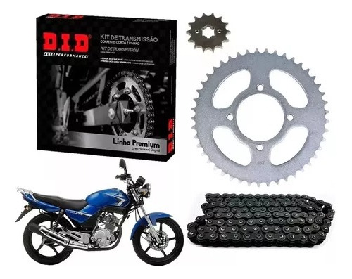 Kits De Transmision Did Yamaha Ybr 125 Ed Brasil  Fas Motos