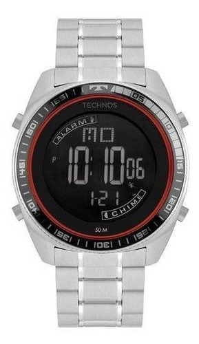 Relógio Technos Racer Masculino Prata Bj3373ab 1p