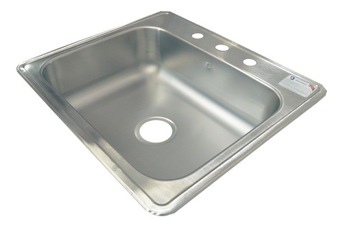 Imagen 3 de 10 de Fregadero Cocina Empotrar 1 Tina Eb 63x56x18 C300