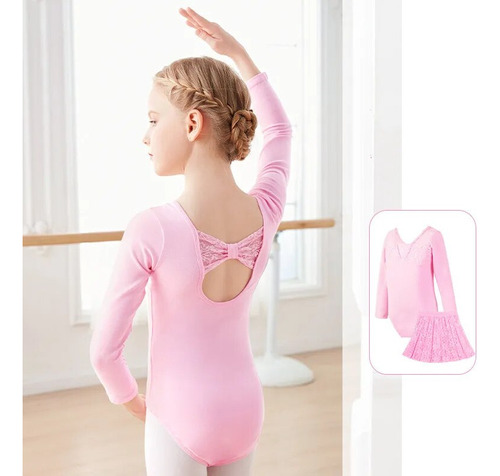 Vestido De Ballet Para Niños, Maillot De Gimnasia Y Faldas L