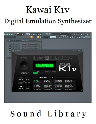 Sonidos Sysex Para Kawai K1v Emulation Plugin (vst Plugin) (Usado)