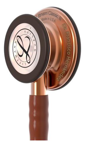 Estetoscopio Littmann Classic Iii Chocolate 5809 + Grabado 