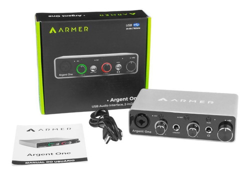 Interfaz de audio Armer Red One Scarlett Type 2i2
