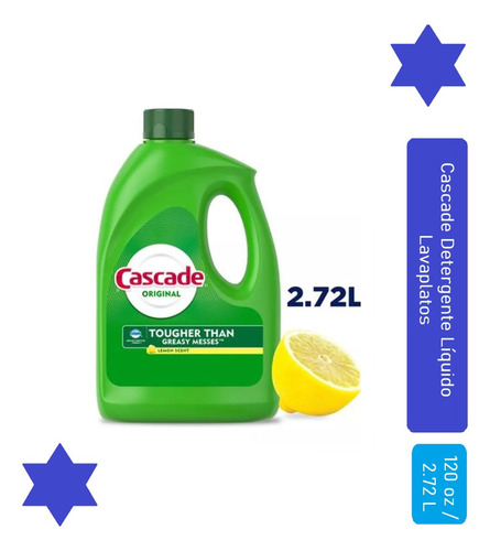 Detergente Lavavajillas Cascade - Unidad a $67900