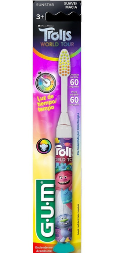 Cepillos De Dientes Con Luces Trolls