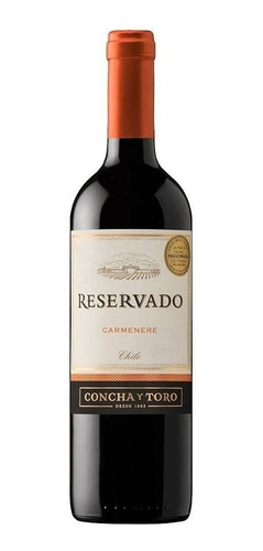 Vino Carmenere Concha Y Toro Reservado 750 Ml