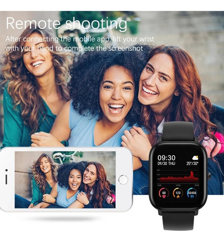Reloj Inteligente Led Con Pantalla Táctil Completa De 1.4''