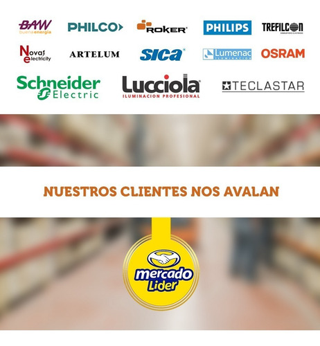 Imagen 7 de 7 de Panel Led De Embutir Redondo 12w