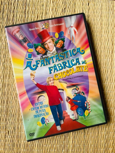 Dvd A Fantástica Fábrica Chocolate 1971 (original Sem Lacre)