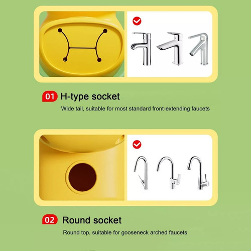 Extensión De Grifo De Agua For Niños, Extensor Grifo Lavabo