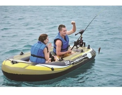 Imagen 7 de 9 de Bote Inflable Gomon Fishman 350 Bote Pesca Hasta 340kg