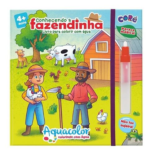 Livro Aquacolor Conhecendo A Fazendinha Coré Toyster