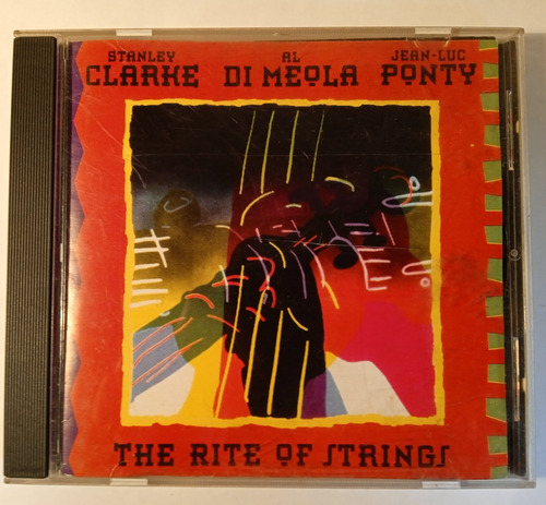 Cd Clarke Al Dimeola Jeanluc Ponty The Rites Of Strings 1995