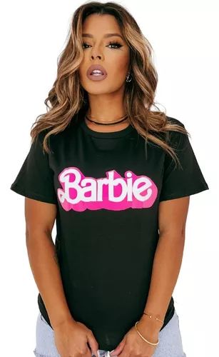 Camiseta T Shirt Barbie Core Feminina Adulto Algodão 2023