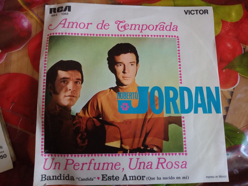Roberto Jordan Amor De Temporada Vinil 45 Rpm