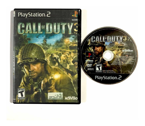 Call Of Duty 3 - Juego Original Para Playstation 2 Ntsc